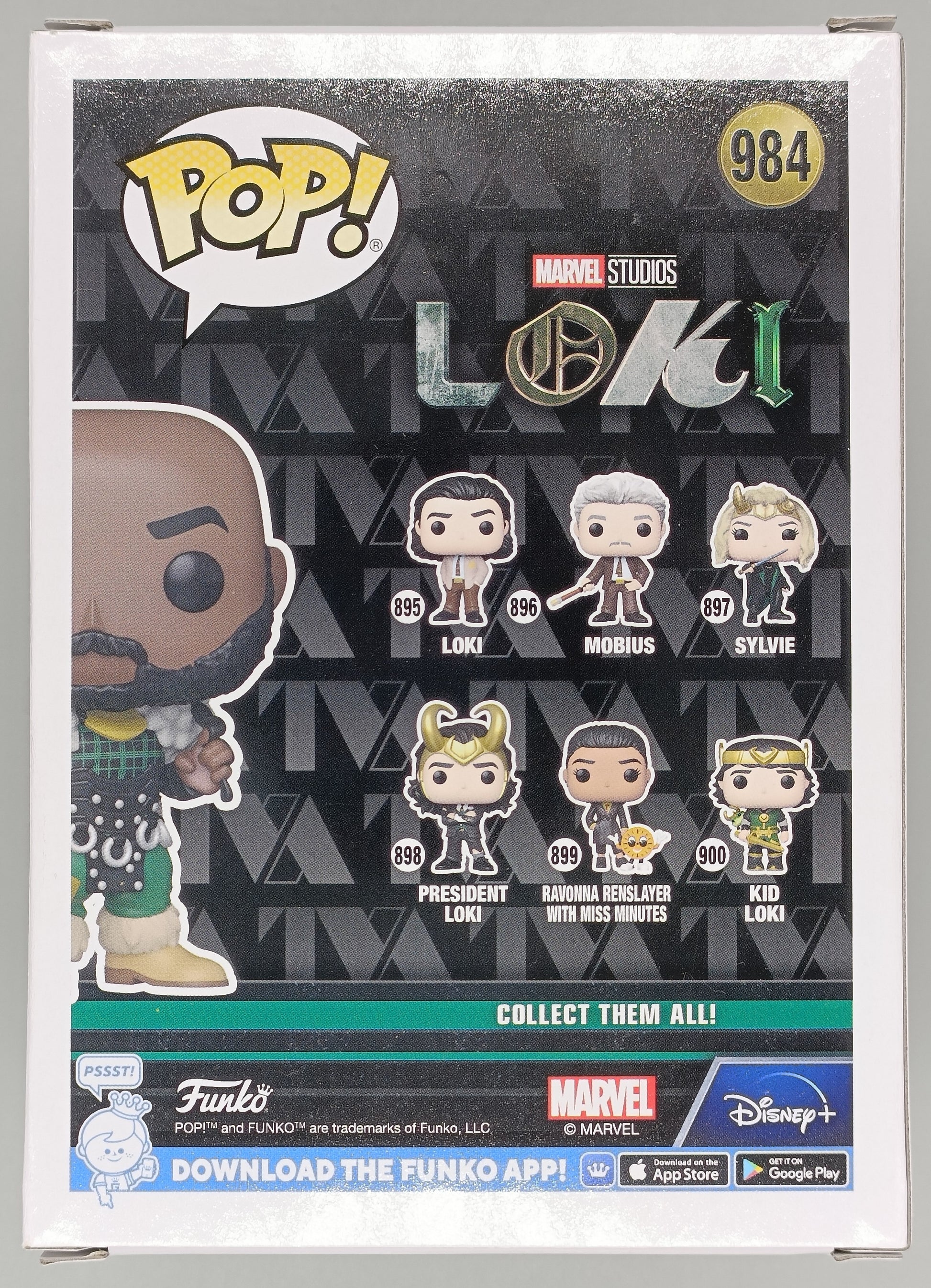 984 Boastful Loki - Marvel Loki - 2022 Con Funko POP - Brand New
