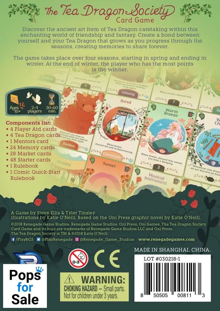 Tea Dragon Society card game *Englische Version*