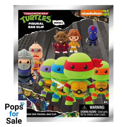 Teenage Mutant Ninja Turtles 3D PVC Bag Clips Series 1 Display (24)