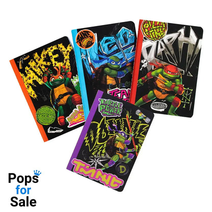 Teenage Mutant Ninja Turtles 4-Pack Notebooks Stationery
