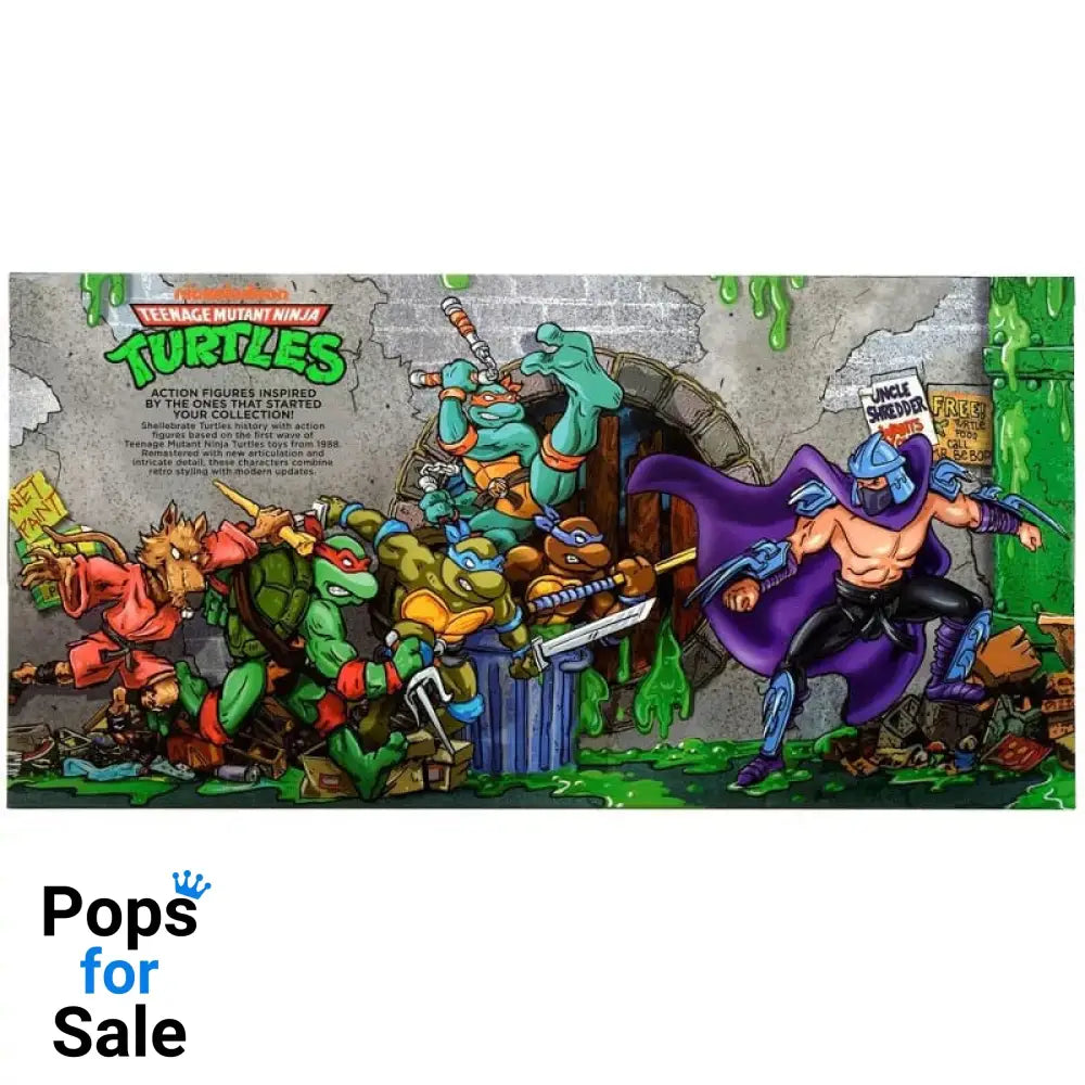 Teenage Mutant Ninja Turtles 6-Pack Action Figures 1988 Remastered heo EU Exclusive