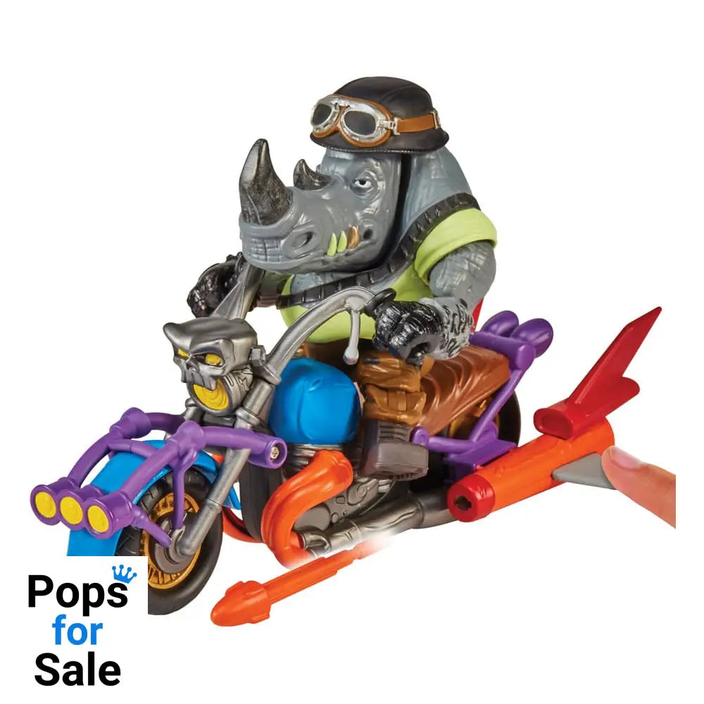Teenage Mutant Ninja Turtles Action Figure Chopper mit Rocksteady