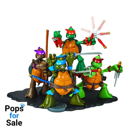 Teenage Mutant Ninja Turtles Action Figures 40th Anniversary 10 cm Assortment (8) Action figures