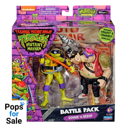 Teenage Mutant Ninja Turtles Action Figures Donatello vs. Bebop 11 cm