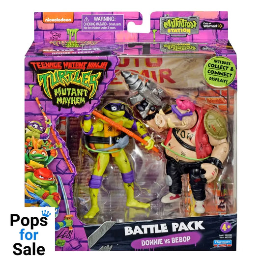 Teenage Mutant Ninja Turtles Action Figures Donatello vs. Bebop 11 cm