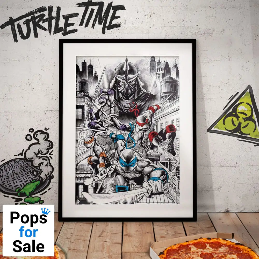 Teenage Mutant Ninja Turtles Art Print 40th Anniversary Limited Edition 42 x 30 cm