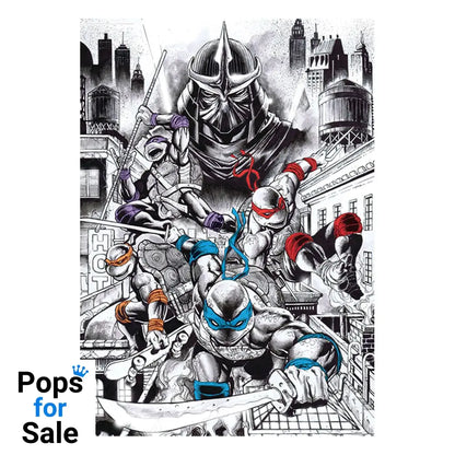 Teenage Mutant Ninja Turtles Art Print 40th Anniversary Limited Edition 42 x 30 cm