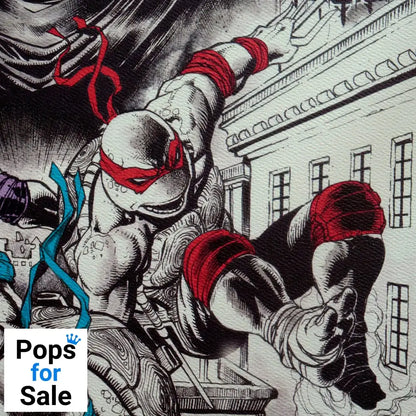 Teenage Mutant Ninja Turtles Art Print 40th Anniversary Limited Edition 42 x 30 cm