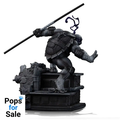 Teenage Mutant Ninja Turtles Art Scale Statue 1/10 Donatello Black and White Variant 26 cm heo exclusive