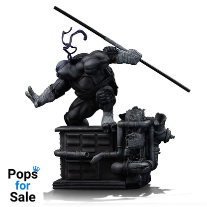 Teenage Mutant Ninja Turtles Art Scale Statue 1/10 Donatello Black and White Variant 26 cm heo exclusive