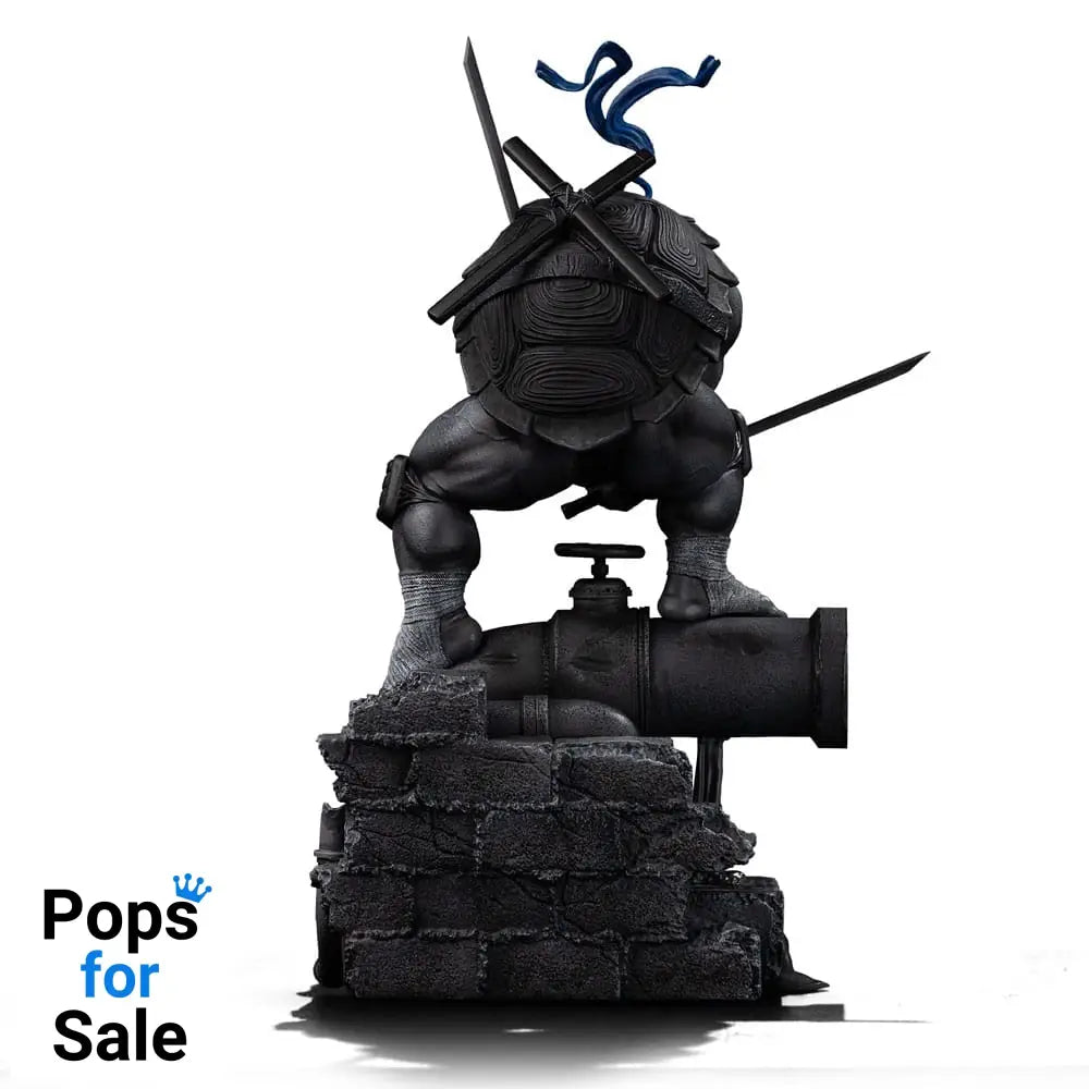 Teenage Mutant Ninja Turtles Art Scale Statue 1/10 Leonardo Black and White Variant 26 cm heo exclusive