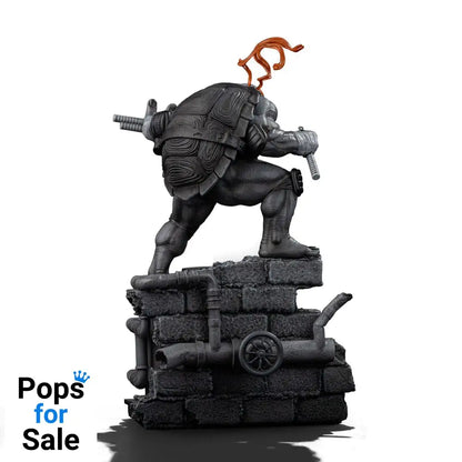 Teenage Mutant Ninja Turtles Art Scale Statue 1/10 Michelangelo Black and White Variant 26 cm heo exclusive