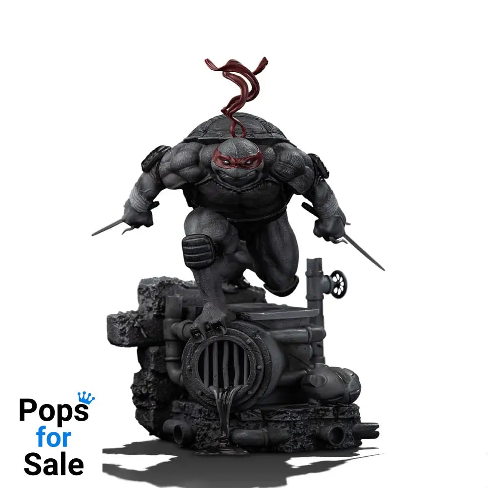 Teenage Mutant Ninja Turtles Art Scale Statue 1/10 Raphael Black and White Variant 26 cm heo exclusive