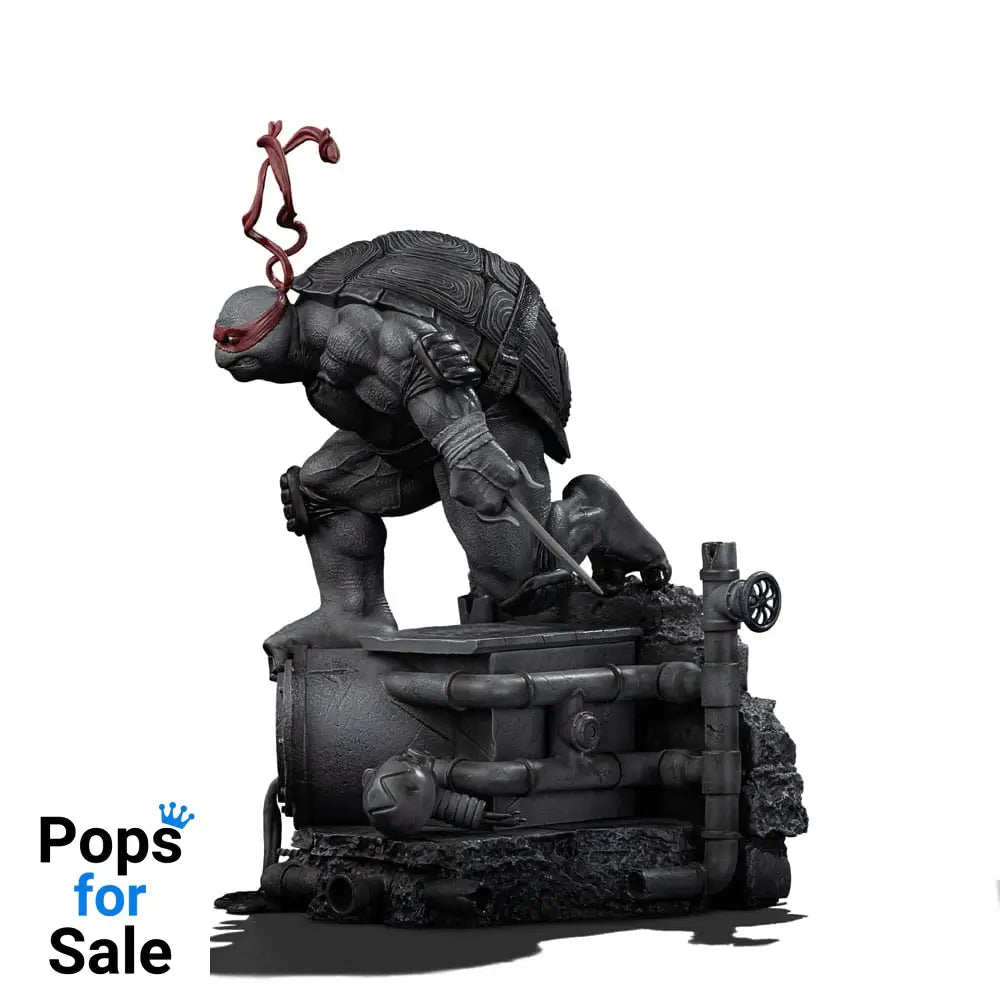 Teenage Mutant Ninja Turtles Art Scale Statue 1/10 Raphael Black and White Variant 26 cm heo exclusive