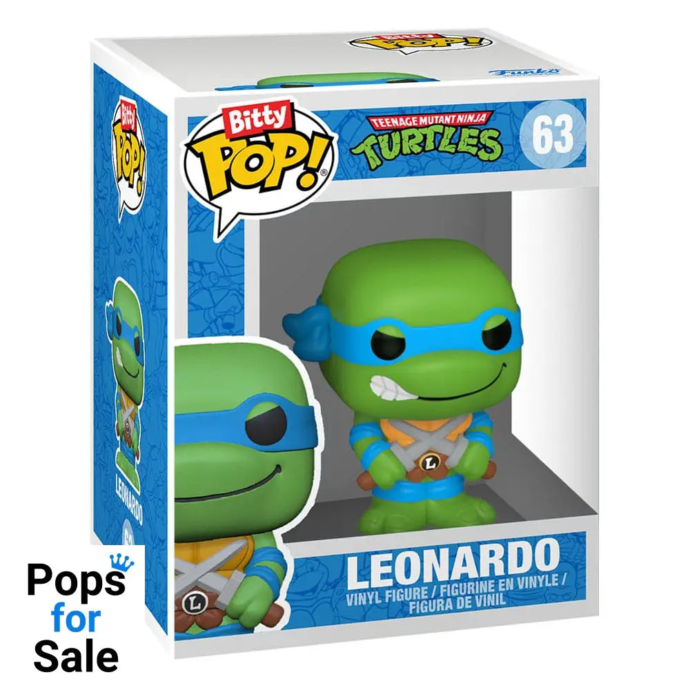 Teenage Mutant Ninja Turtles Bitty POP! Vinyl Figure 4-Pack Leonardo 2,5 cm