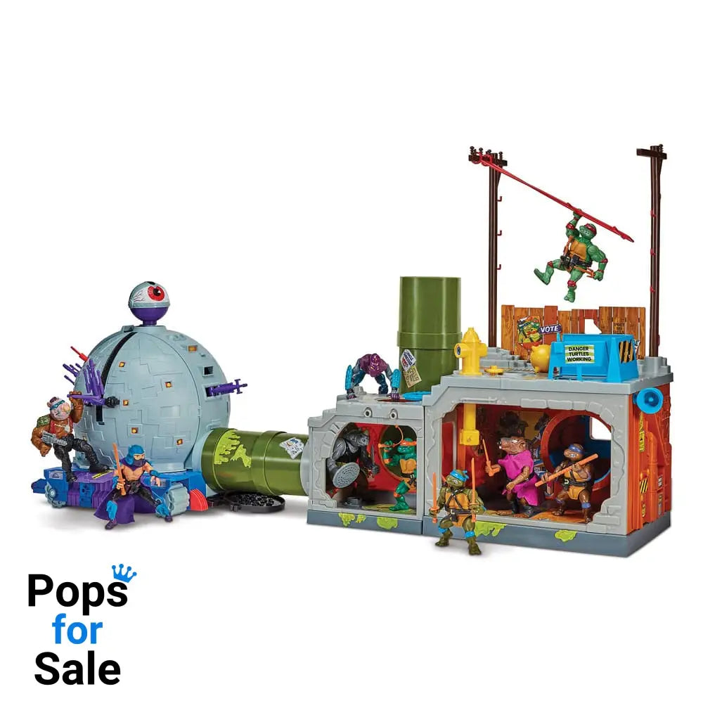 Teenage Mutant Ninja Turtles Building Secret Sewer Lid Playset Mutant Module heo EU Exclusive 30 cm