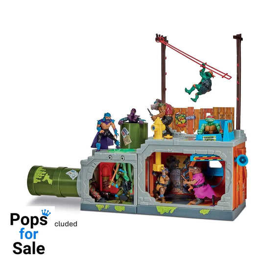 Teenage Mutant Ninja Turtles Building Secret Sewer Lid Playset Mutant Module heo EU Exclusive 30 cm
