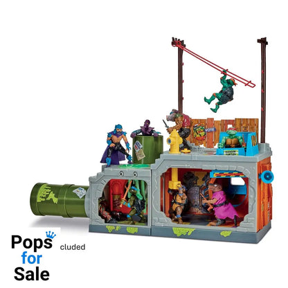 Teenage Mutant Ninja Turtles Building Secret Sewer Lid Playset Mutant Module heo EU Exclusive 30 cm