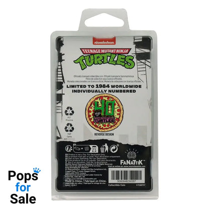 Teenage Mutant Ninja Turtles Collectable Coin 40th Anniversary Limited Edition