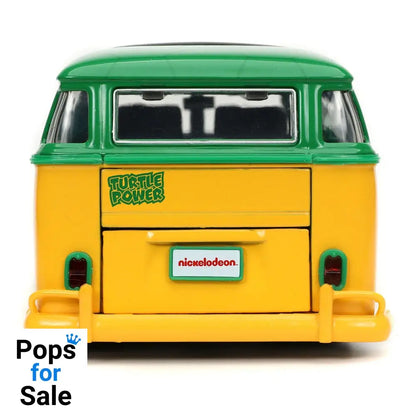 Teenage Mutant Ninja Turtles Diecast Model 1/24 1962 VW Bus Leonardo