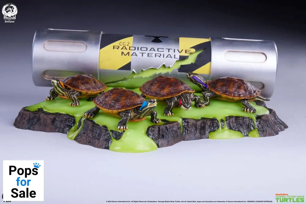 Teenage Mutant Ninja Turtles Diorama Statue 1/1 Origins 13 cm