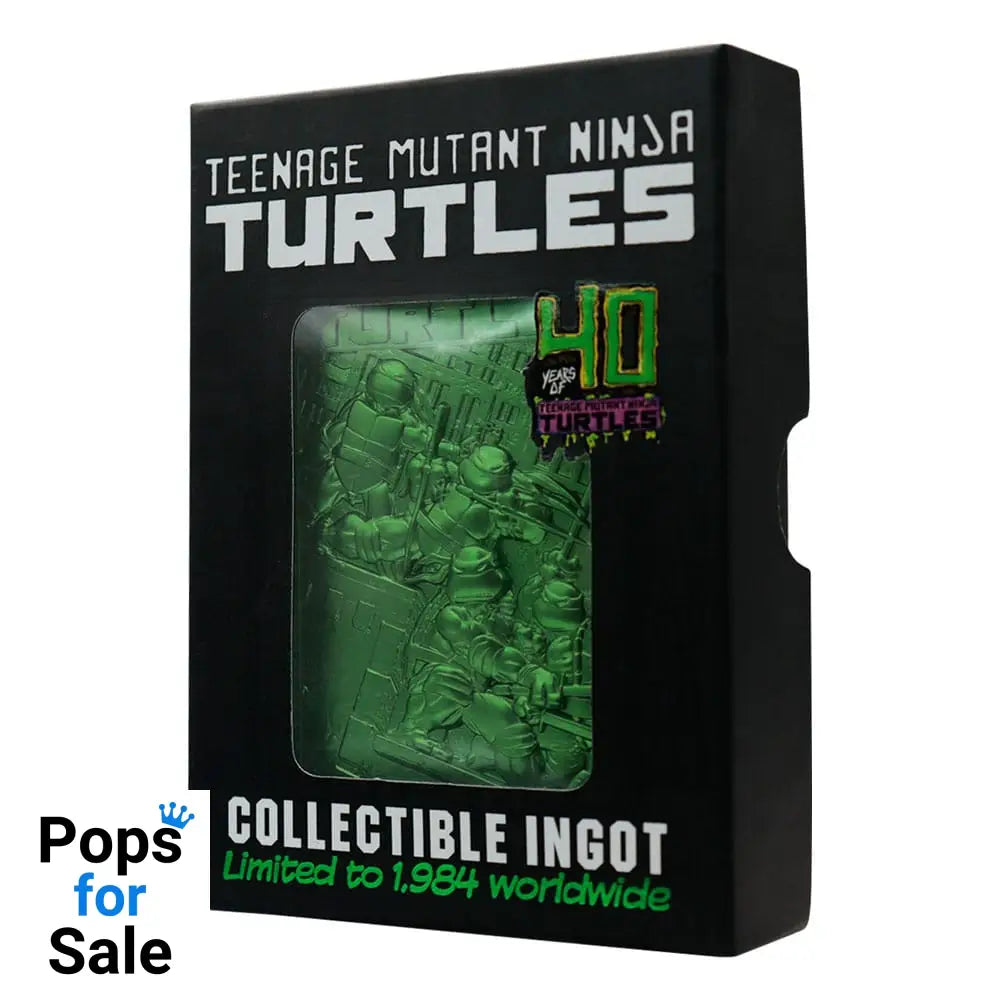 Teenage Mutant Ninja Turtles Ingot 40th Anniversary Green Limited Edition