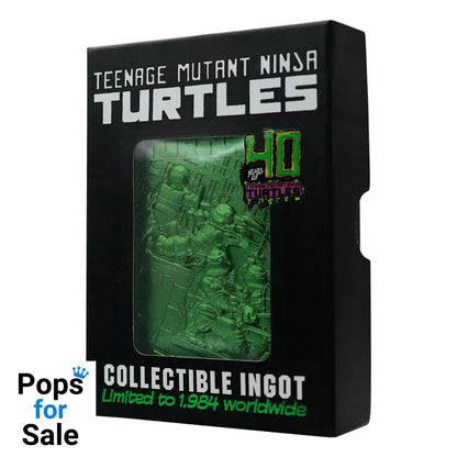 Teenage Mutant Ninja Turtles Ingot 40th Anniversary Green Limited Edition