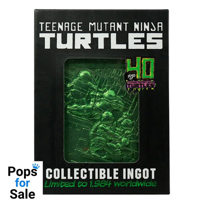 Teenage Mutant Ninja Turtles Ingot 40th Anniversary Green Limited Edition