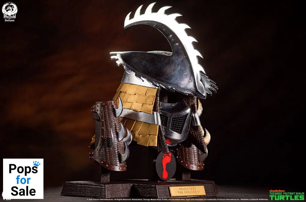 Teenage Mutant Ninja Turtles Life-Size armor set Shredder Ooze (Electroplated Edition) 63 cm