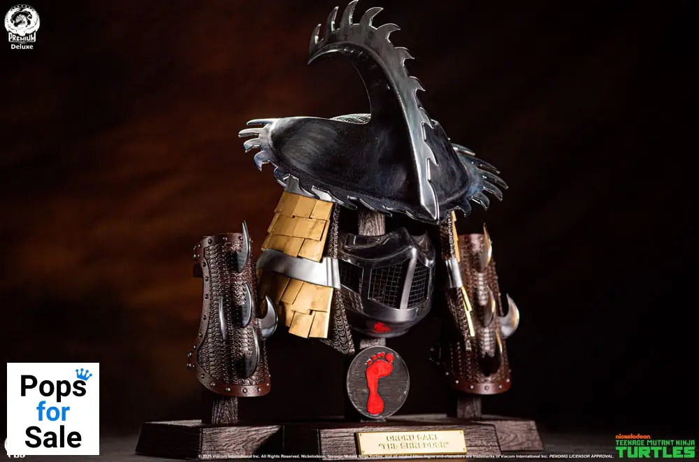 Teenage Mutant Ninja Turtles Life-Size armor set Shredder Ooze (Electroplated Edition) 63 cm