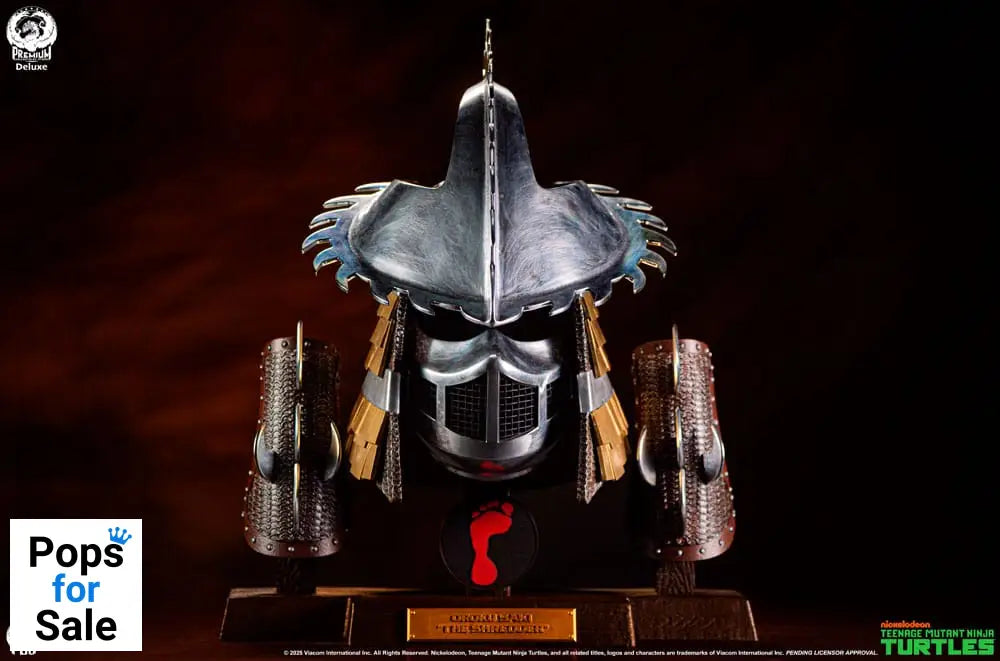 Teenage Mutant Ninja Turtles Life-Size armor set Shredder Ooze (Stainless Steel Edition) 63 cm