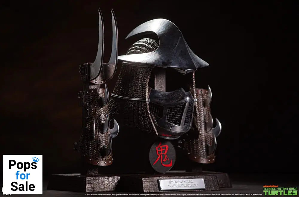 Teenage Mutant Ninja Turtles Life-Size armor set Shredder (Stainless Steel Edition) 53 cm