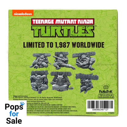 Teenage Mutant Ninja Turtles Limited Edition Set of 6 Pin Badges 6 Pack of Pins