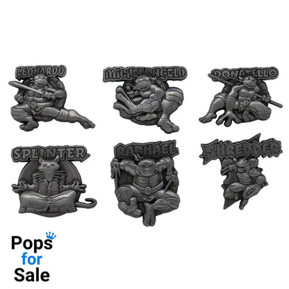 Teenage Mutant Ninja Turtles Limited Edition Set of 6 Pin Badges 6 Pack of Pins
