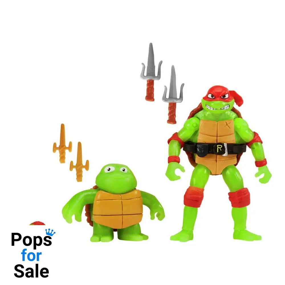 Teenage Mutant Ninja Turtles: Mutant Mayhem Action Figure 3-Pack Evolution Raphael & Leonardo Assortment (6) Action