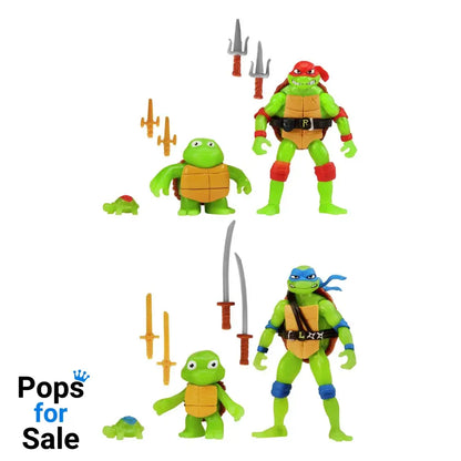Teenage Mutant Ninja Turtles: Mutant Mayhem Action Figure 3-Pack Evolution Raphael & Leonardo Assortment (6) Action