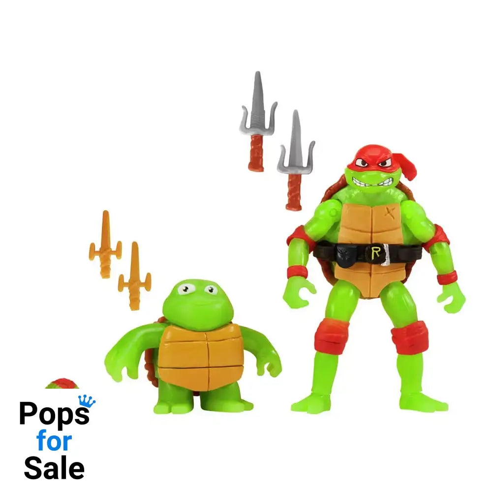 Teenage Mutant Ninja Turtles: Mutant Mayhem Action Figure 3-Pack Raphael Evolution 10 cm