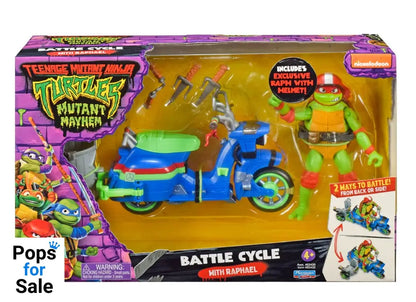Teenage Mutant Ninja Turtles: Mutant Mayhem Action Figure Raphael & Scooter with Sidecar 11 cm