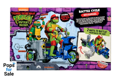 Teenage Mutant Ninja Turtles: Mutant Mayhem Action Figure Raphael & Scooter with Sidecar 11 cm