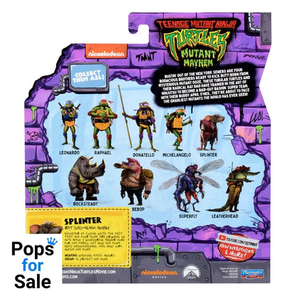 Teenage Mutant Ninja Turtles: Mutant Mayhem Action Figure Splinter 10 cm
