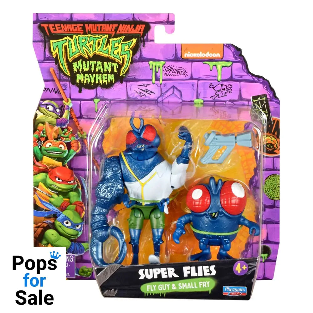 Teenage Mutant Ninja Turtles: Mutant Mayhem Action Figures Super Fly & Toddler Super Fly 11 cm