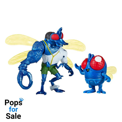 Teenage Mutant Ninja Turtles: Mutant Mayhem Action Figures Super Fly & Toddler Super Fly 11 cm
