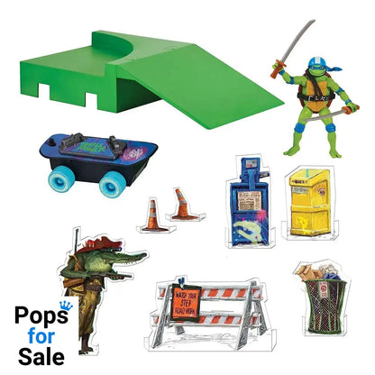 Teenage Mutant Ninja Turtles: Mutant Mayhem Build N’ Shred Skatepark Assortment (8) Action figures