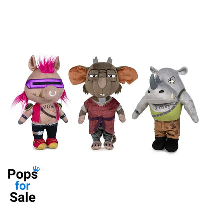 Teenage Mutant Ninja Turtles: Mutant Mayhem Plush Figures 28 cm Assortment (24) Plushes