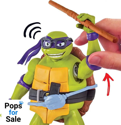 Teenage Mutant Ninja Turtles: Mutant Mayhem Ninja Shouts Action Figure Donatello 14 cm