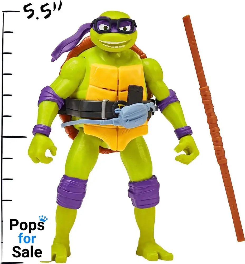 Teenage Mutant Ninja Turtles: Mutant Mayhem Ninja Shouts Action Figure Donatello 14 cm