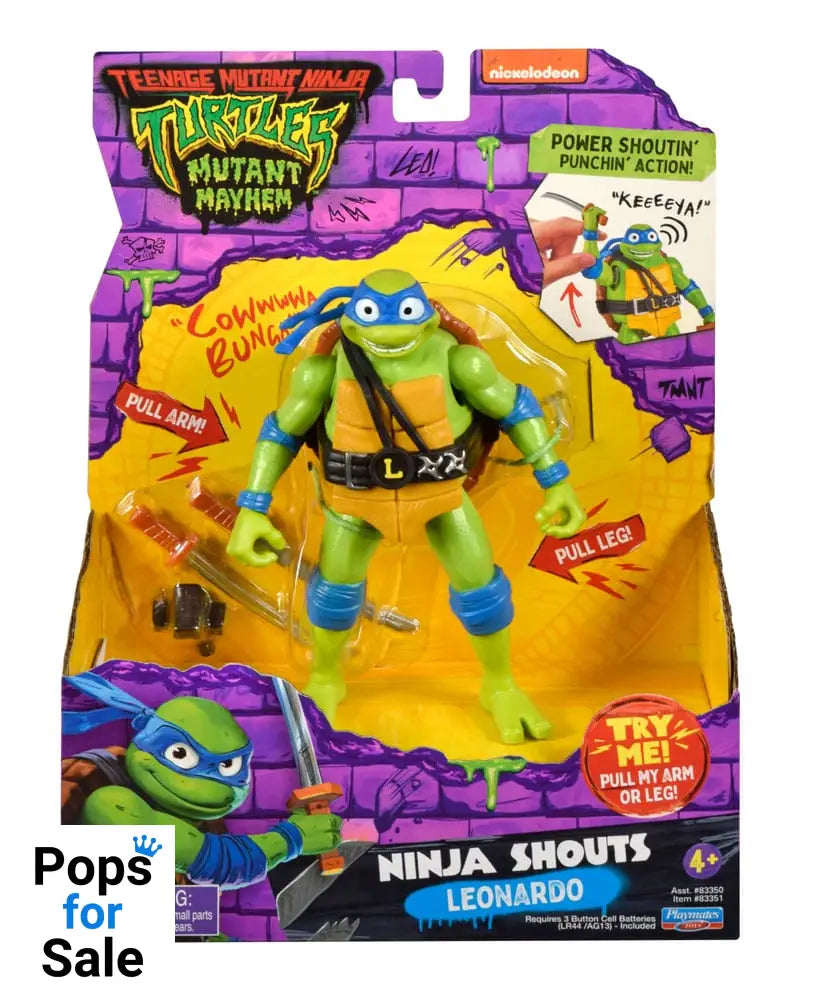 Teenage Mutant Ninja Turtles: Mutant Mayhem Ninja Shouts Action Figure Leonardo 14 cm