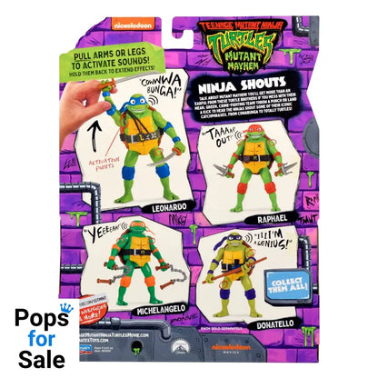 Teenage Mutant Ninja Turtles: Mutant Mayhem Ninja Shouts Action Figures 15 cm Assortment (8) Action figures