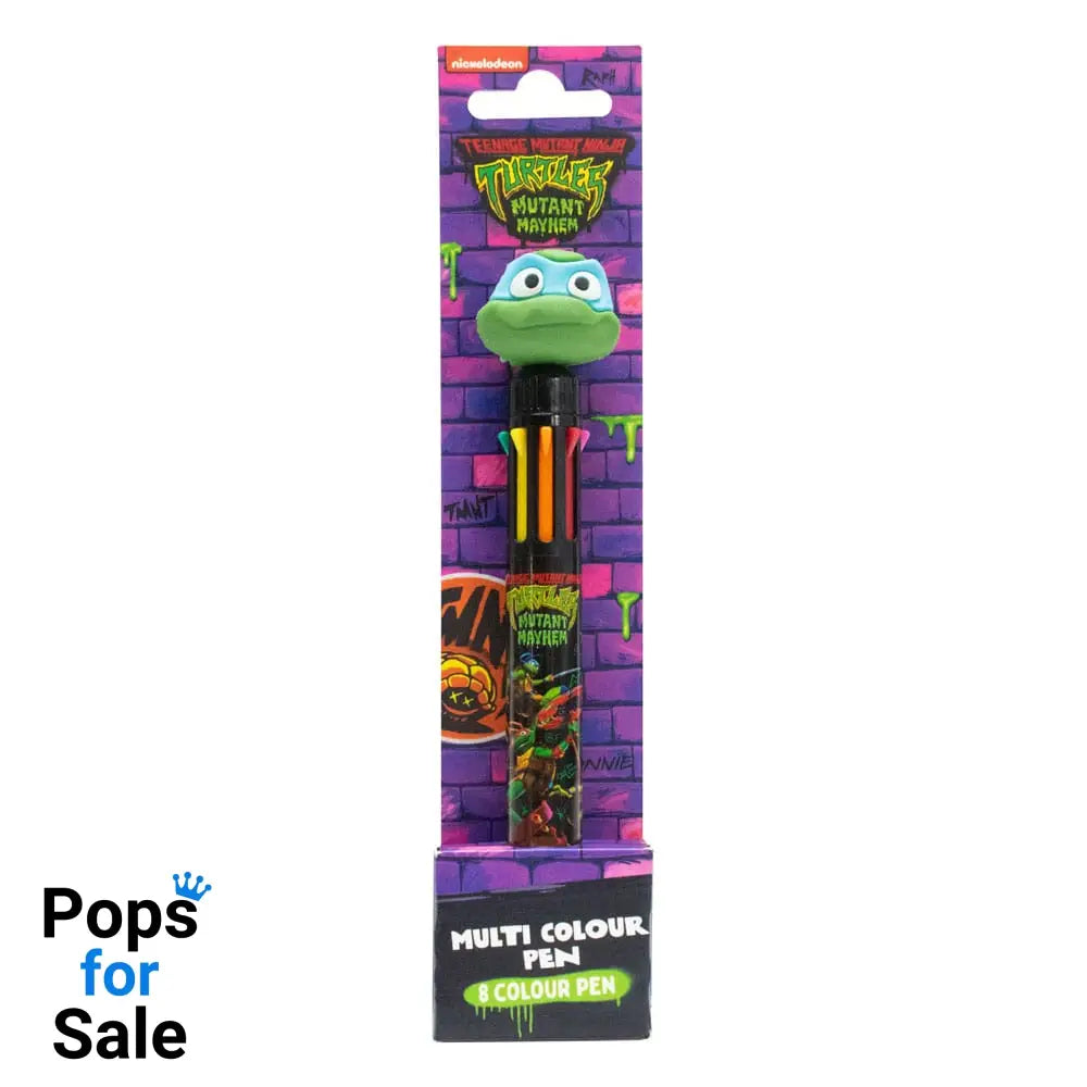 Teenage Mutant Ninja Turtles Multi Colour Pen Mayhem Stationery