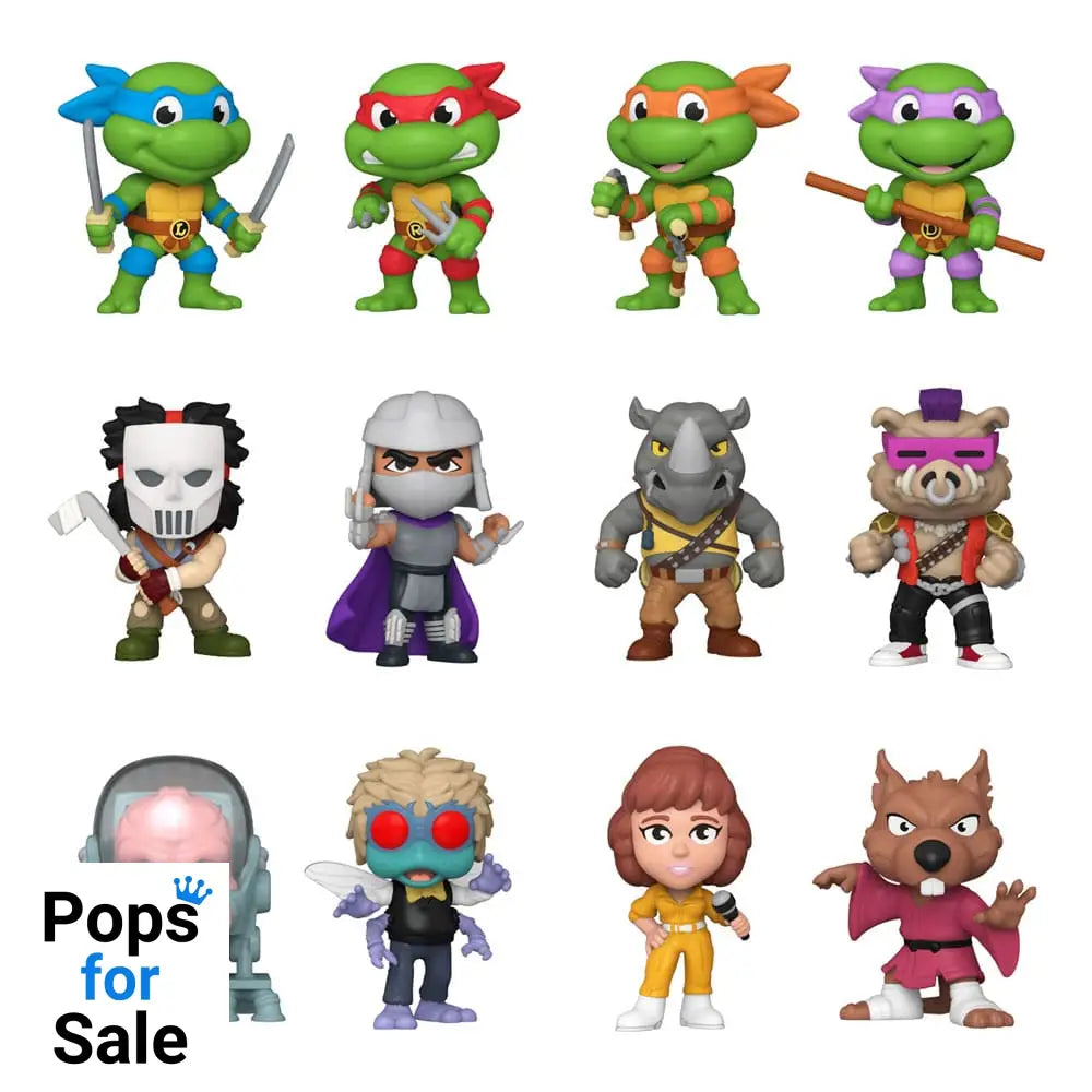 Teenage Mutant Ninja Turtles Mystery Mini Figures 5 cm Display (12) Funko POP Mini-figures